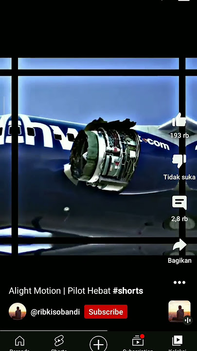 Alight Motion | Pilot Hebat #shorts