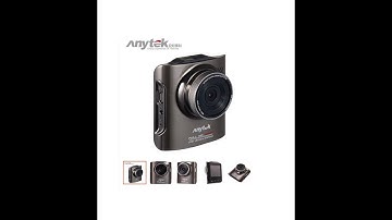 Anytek A3 2.4" Full HD 1080P Car Dash Camera video