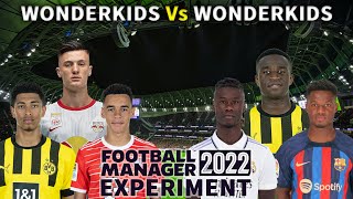 Wonderkids Vs Wonderkids - 20 Year Simulation: FM22 Experiment