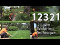 The Best Way to Water a Lawn with Sprinklers - Learn about the 1-2-3-2-1 Technique - It Saves Water