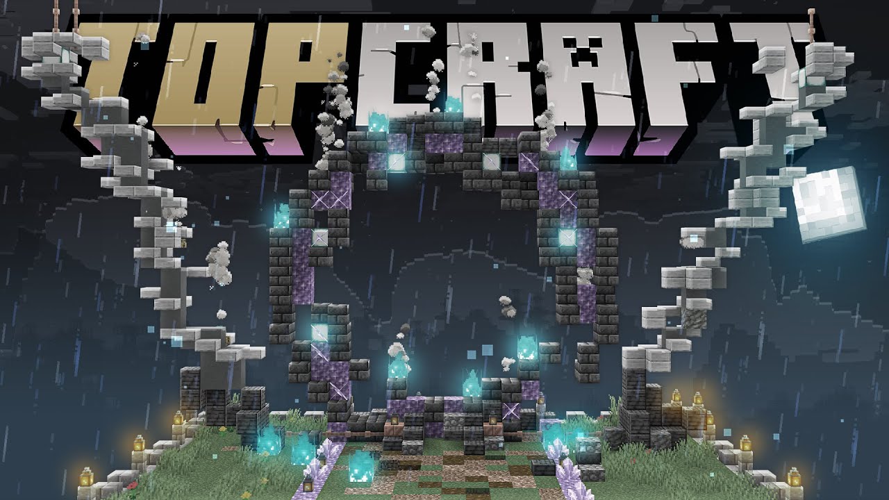 O FIM DE TUDO DESTRUI O PORTAL DA CIDADE TopCraft Ep 56 YouTube