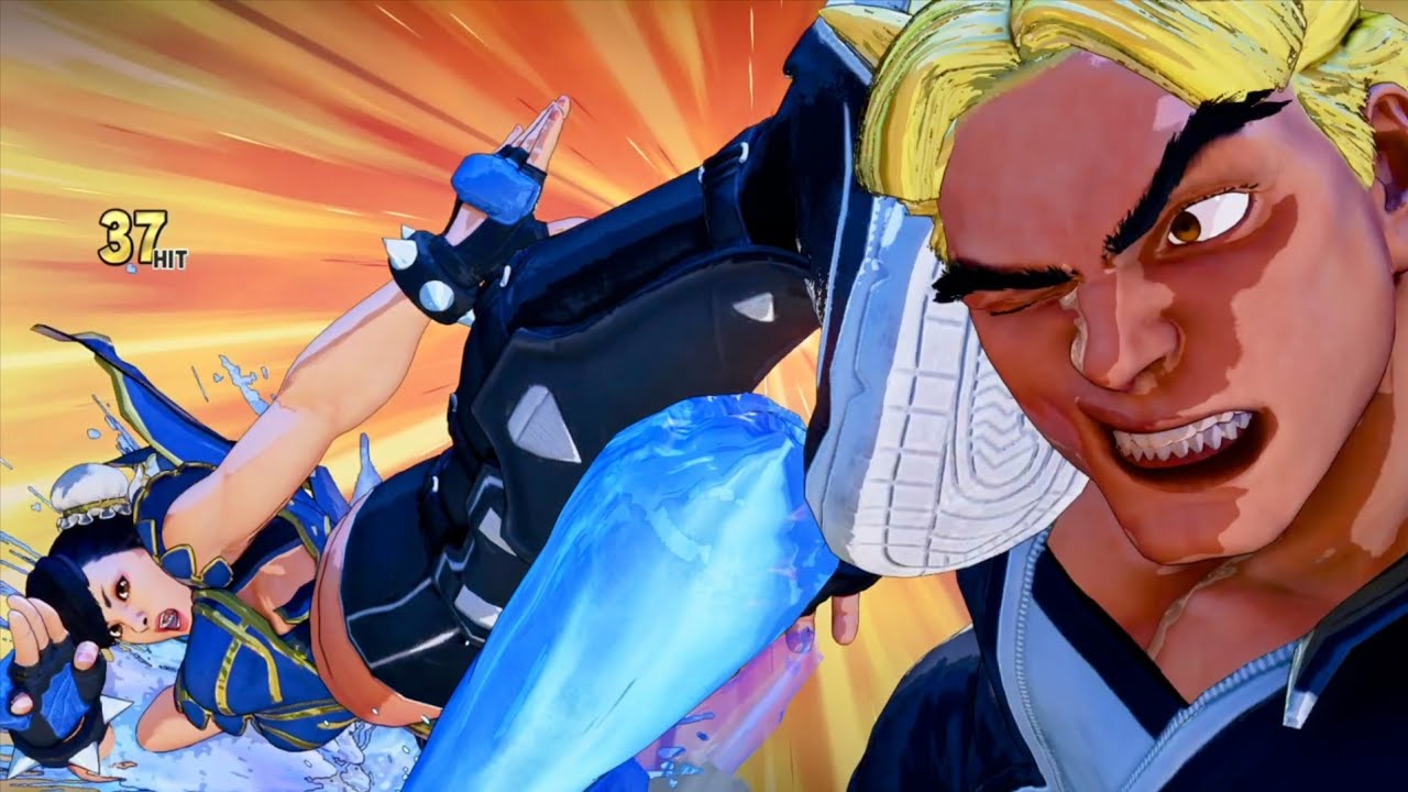 (SF5) Reverse Ryona - Chun-Li Uses Ken As A Kicking Bag! - YouTube
