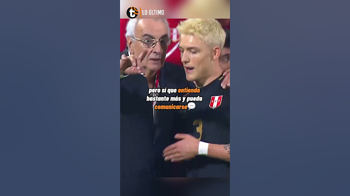 JORGE FOSSATI le pidió a OLIVER SONNE que aprenda a hablar ESPAÑOL #trome #shorts😬⚽️