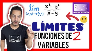 ✅LÍMITES de Funciones de 2 VARIABLES [𝙉𝙤 𝙢á𝙨 𝙍𝙚𝙥𝙧𝙤𝙗𝙖𝙧 😎​🫵​💯​| CÁLCULO MULTIVARIABLE