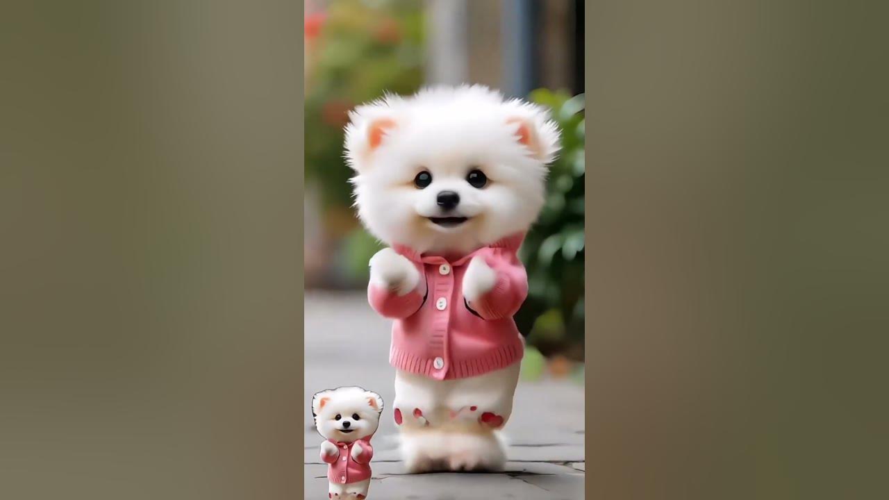 Cute puppy nice dance #music #song #pop #0541