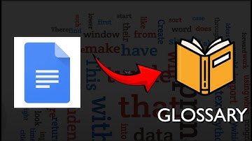 Create a Glossary Automatically from any Google Doc