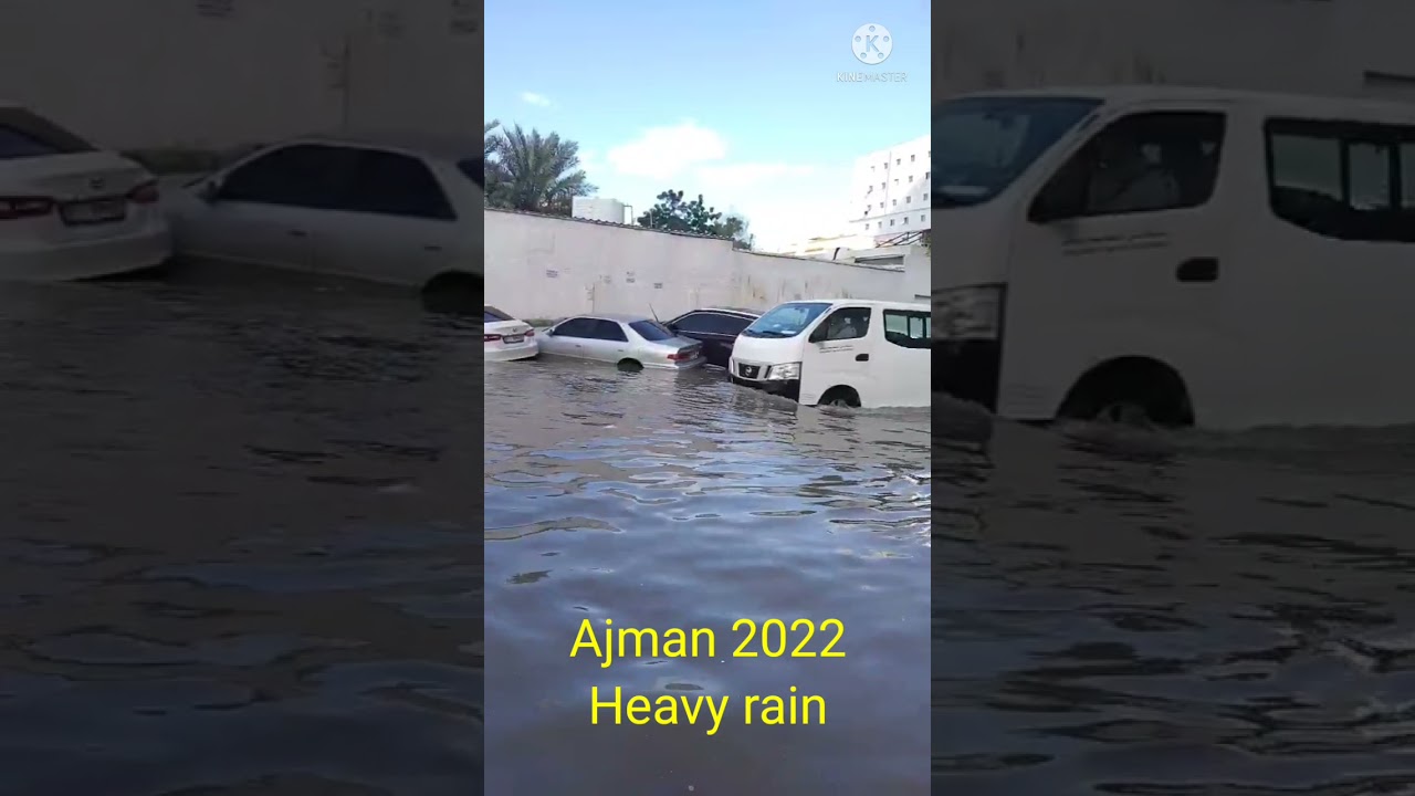 Heavy rain | Ajman | 2022 | Shorts | Reels | Onattukara to Uae 