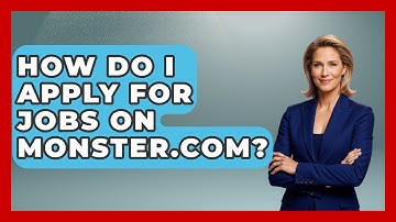 How Do I Apply For Jobs On Monster.com? - Job Success Network