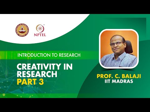 Creativity in research Part 3