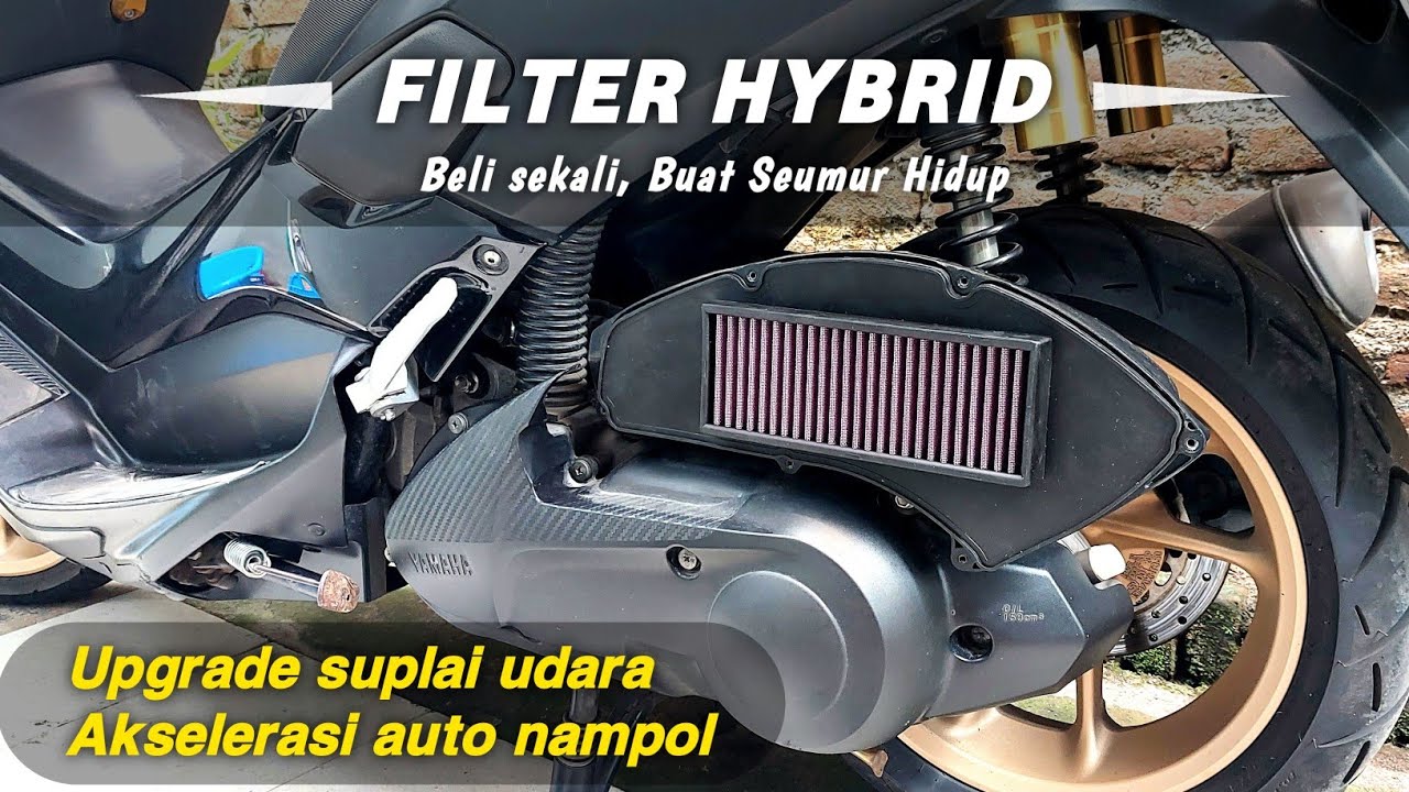 Filter udara Proper racingline. Review HYBRID FILTER PROPER RACINGLINE. Jiaan asem tenan nih filter.