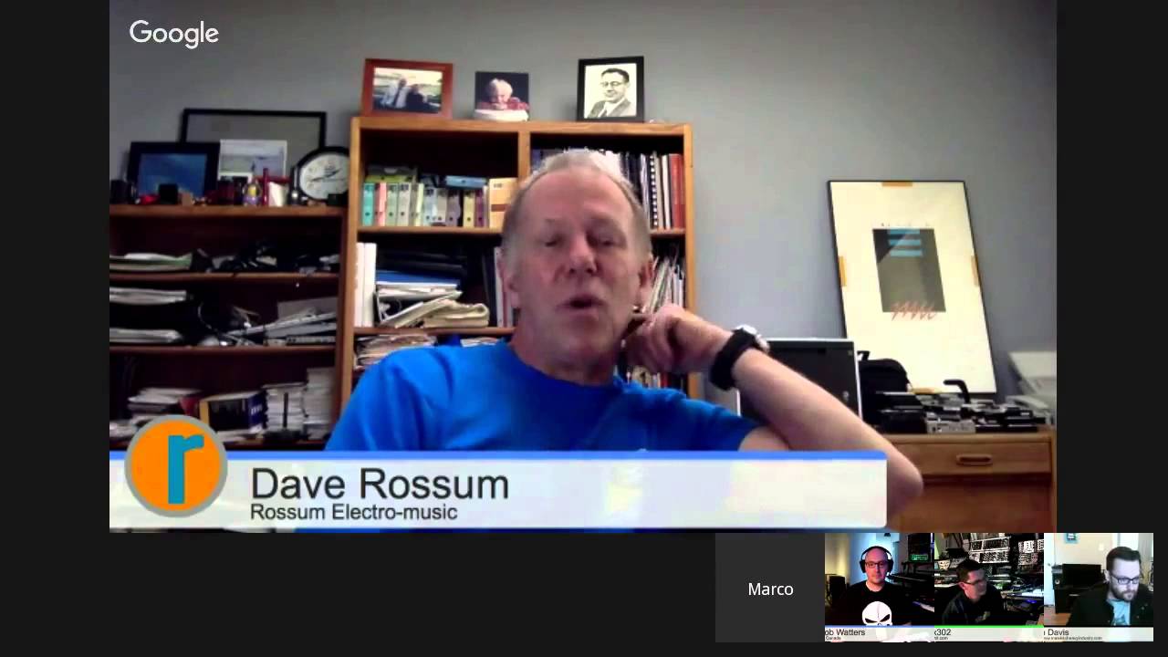 The SynthSummitShow Episode 8 Dave Rossum : from sp1200 to modular ...