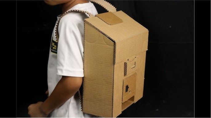 Diy  How To Make PUGB Level 3 Backpack From Cardboard At Home