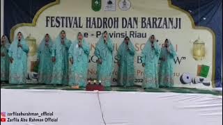 Juara 1 Barzanji - MIFTAHUL JANNAH | Festival SQR Milad KE- 1 Se-RIAU