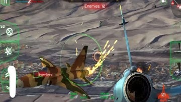 Ace Fighter: Modern Air Combat Jet Warplanes (Android/IOS) Gameplay/Walkthrough # 1