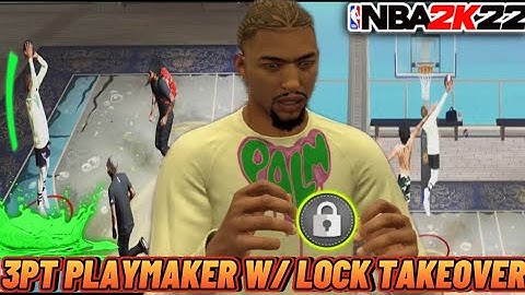 MY 99 OVERALL 3PT PLAYMAKER WITH LOCK TAKEOVER IS THE MOST FUN BUILD ON NBA 2k22 CURRENT GEN!!