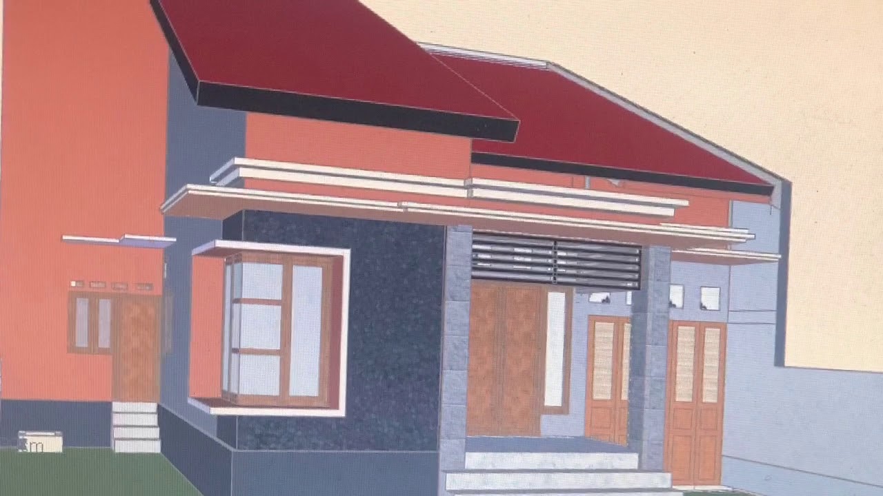 Rumah minimalis berukuran 9x15 - YouTube