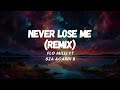 Flo Milli - Never Lose Me (SZA & Cardi B Remix)[Lyric Video]