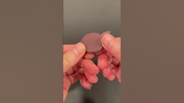 Squid Game Circle Polymer Clay Dalgona Cookie #shorts #squidgame #dalgona