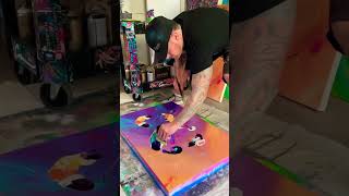 A Little Double- Painting Action