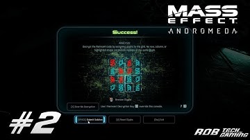 Mass Effect Andromeda: Eos - Data Trail Vault hidden glyphs # EP2  Gameplay Walkthrough (1080p FPS)