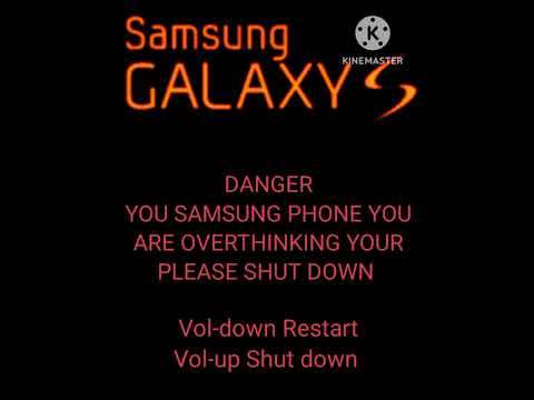 Samsung galaxy S1 kill screen Creepy Explode - YouTube