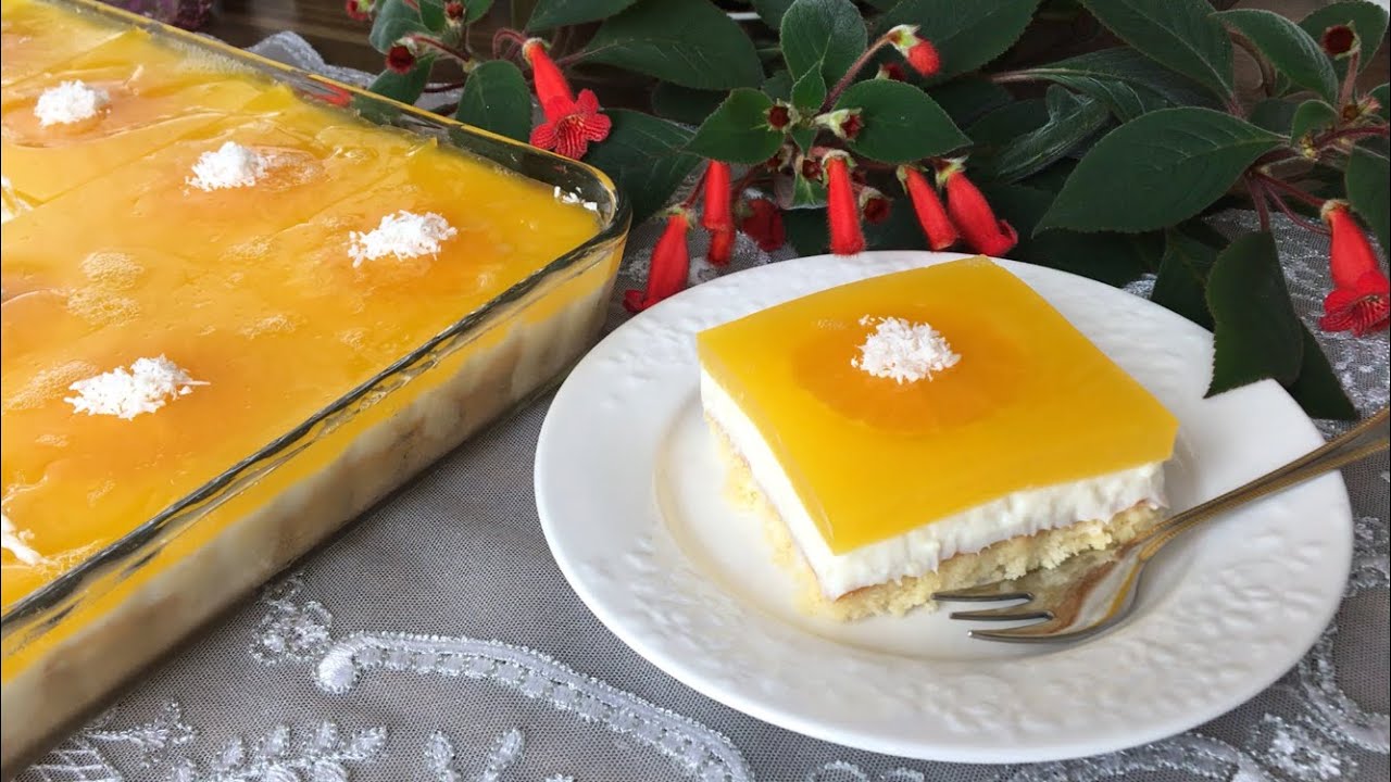 Yapımı kolay lezzeti mükemmel portakallı pasta tarifi