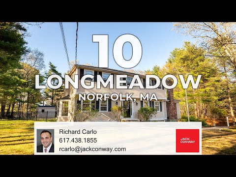 10 Longmeadow Road, Norfolk, MA home video tour