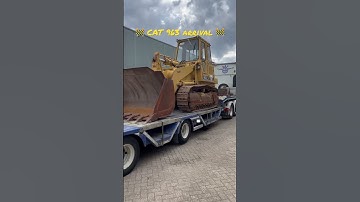 CAT 963 arrival in our yard! #shorts #shortsvideo #shortsfeed