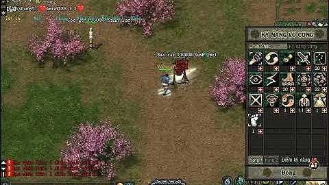 Võ lâm luyện skill Nhân Kiếm Hợp Nhất tầng thứ 16