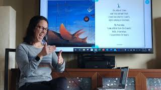 I Met A Dinosaur  - Read Aloud with Sign Language
