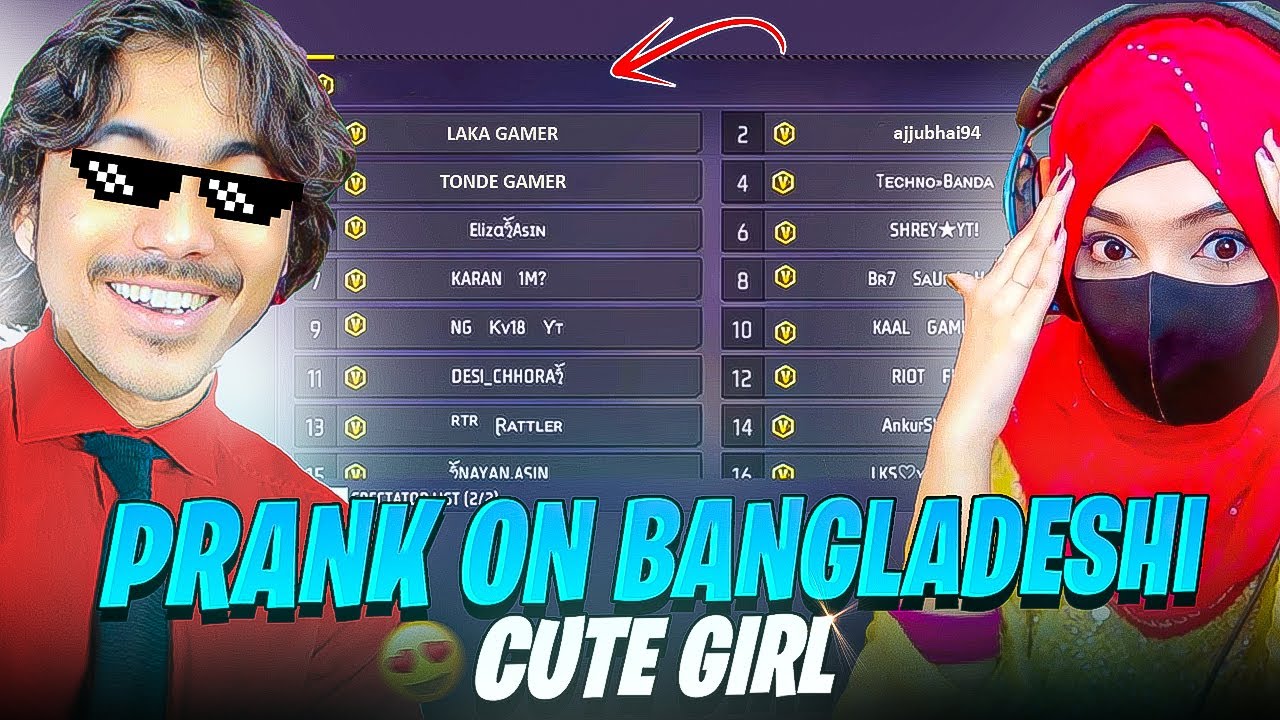 Openly Matchmaking With Cute Girl Streamer😱 Garena freefire