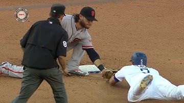 SF@LAD: Posey, Crawford nab Seager trying to steal