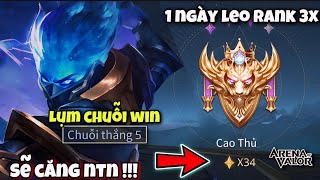 1 Ngày Leo Rank Lụm Chuỗi Win Trên Rank Cao Thủ 30 Sao Bằng Các Vị Tướng Khắc Chế Team Địch Sẽ NTN