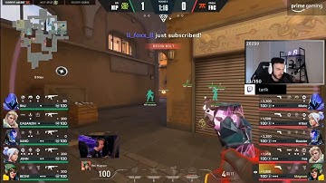 Finatic Magnum fighting his own fight with drone|FNC vs NIP master