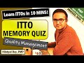 HOW TO MEMORIZE ITTOs for PMP Exam and CAPM Exam 2022| Quality Management | PMP ITTO Memory Game