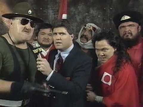 The Mercenaries Team Interview At Survivor Series Showdown 1990  YouTube