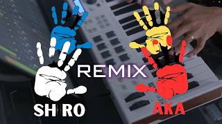 AKA! KIRO! AKA! SHIRO! AO! KIRO! | VIRAL TREND! Color Mixing (Remix)