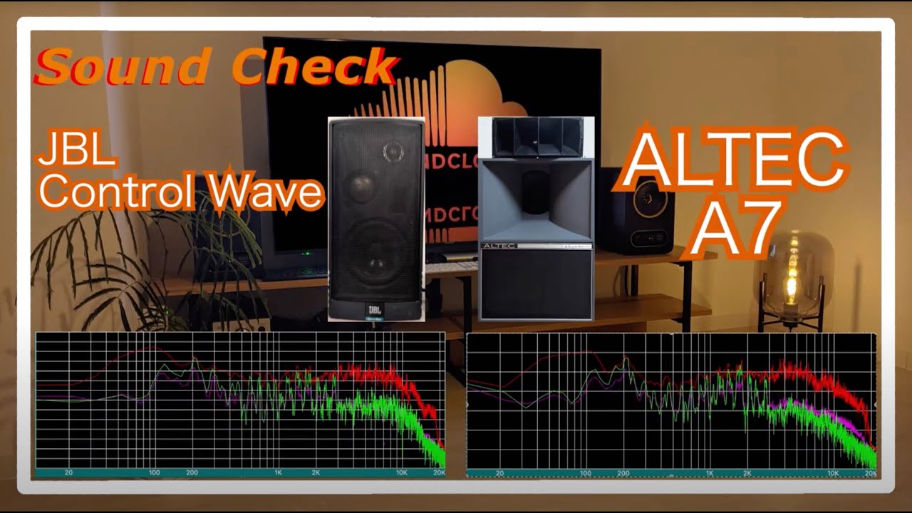 JBL Control Wave vs ALTEC A7 [speaker Sound Comparison スピーカー音比較] - YouTube