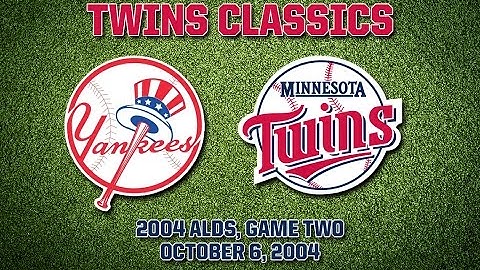2004 ALDS, Game Two: Twins @ Yankees