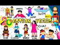 Action verb for kids part 1  action verbs song  learn action words in english  kids vocabulary
