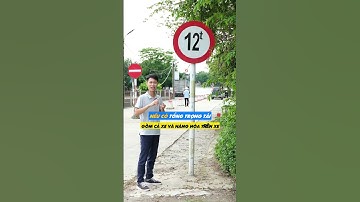 Biển báo cấm toàn bộ tải trọng xe