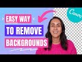 How to REMOVE BACKGROUND in Canva Pro | Sept. 2021 Update