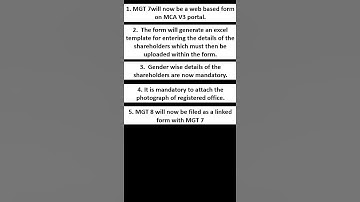 "MGT-7 Form New Changes as per MCA V3 – Must Know!"