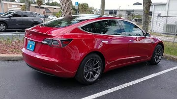 Tesla Model 3 rear window not tinted. Sides tinted with Xpel XR Plus Super Ceramic 30% tint. Tintman