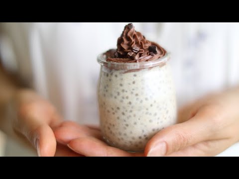 3 ჩია პუდინგი / Chia Pudding