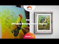 Melukis Ayam Jago Impres | Painting Time Lapse | Episode 74 | Demo