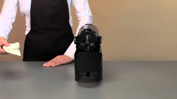 Nespresso Inissia: How to clean your Inissia Machine