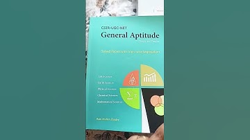 Best practice Book for CSIR NET General Aptitude Section A