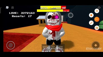Sans Multiversal Battles 2 Reset Characters Showcase (Roblox)