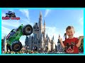 Grave Digger Gets Lost at Disney World! | Monster Jam Toy Trucks | Disney World 2019